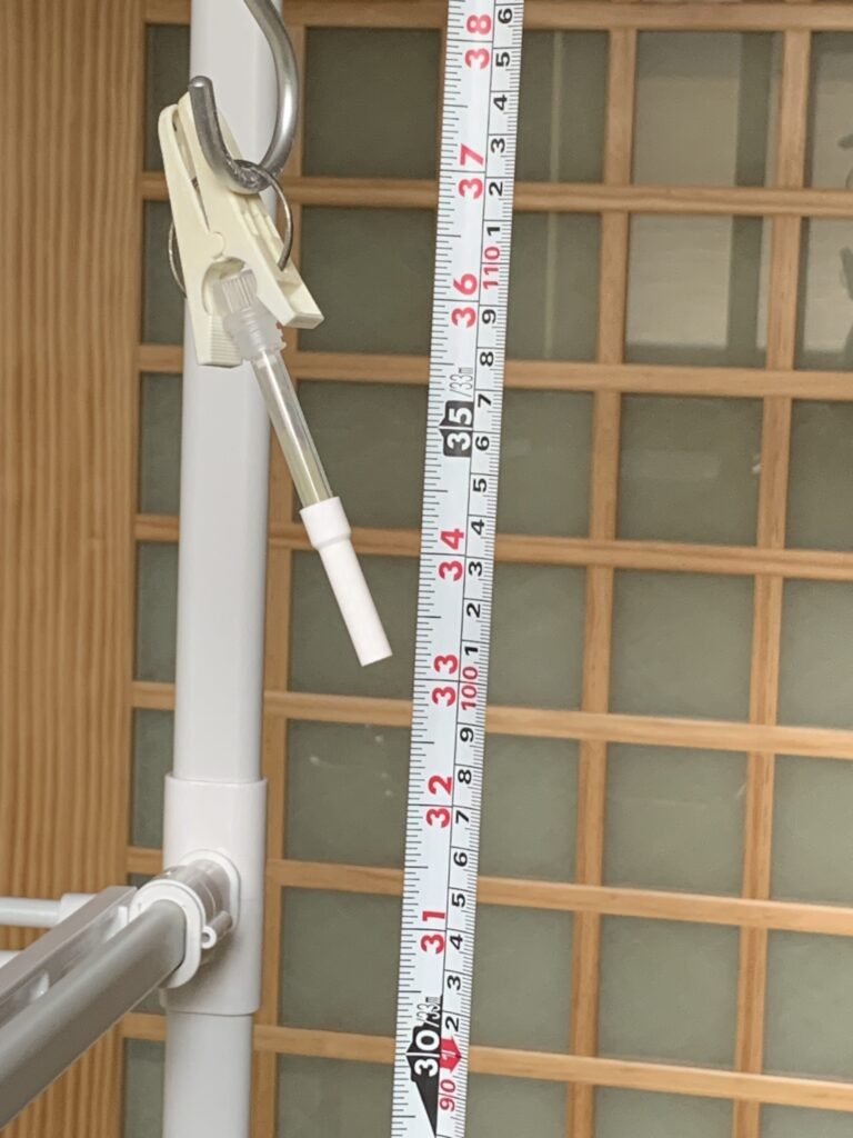室内空気質測定エアみる法のキット